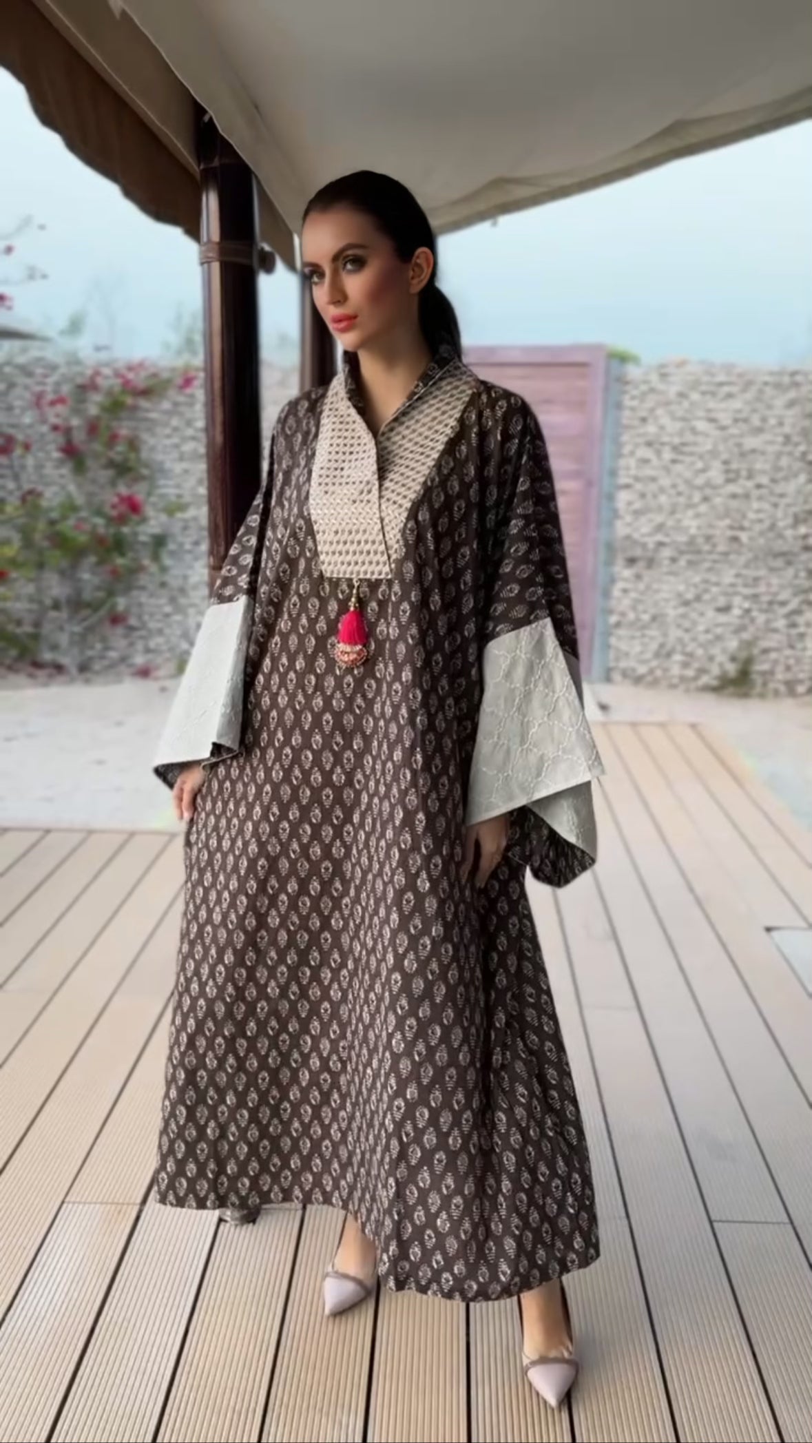 Mocha Drape